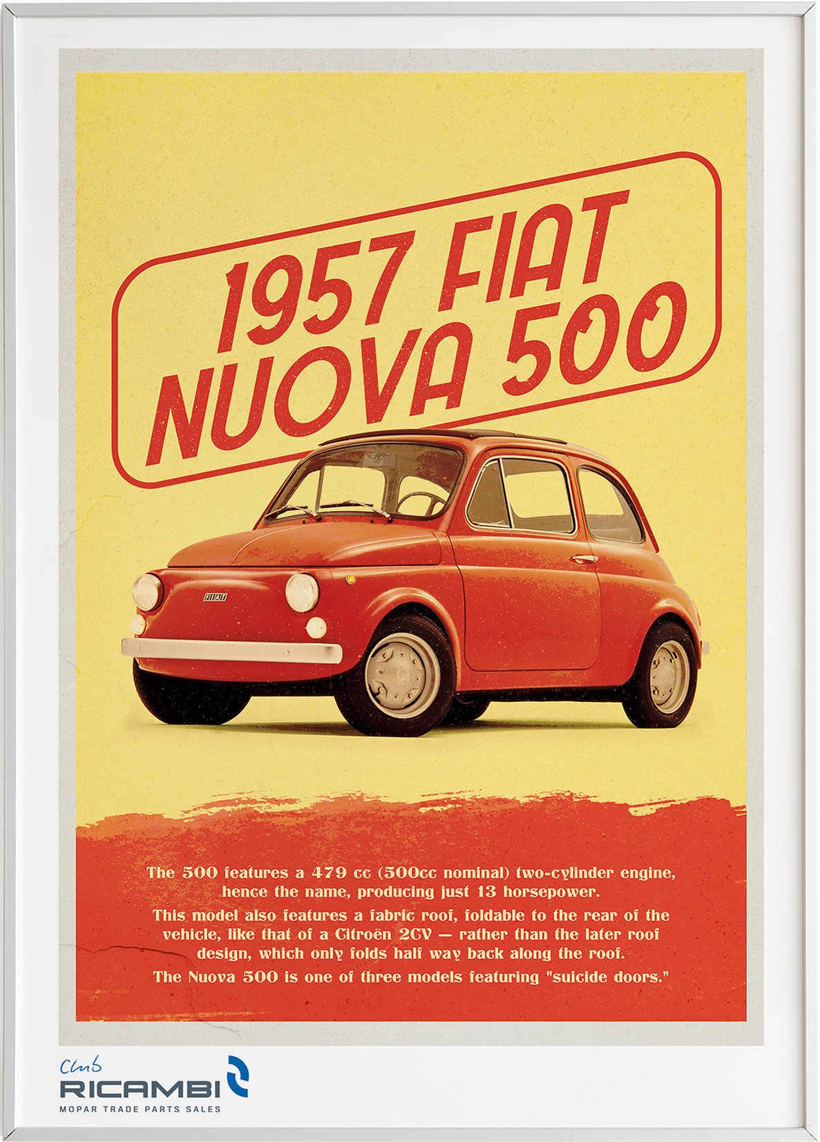 Club Ricambi FIAT Poster 2